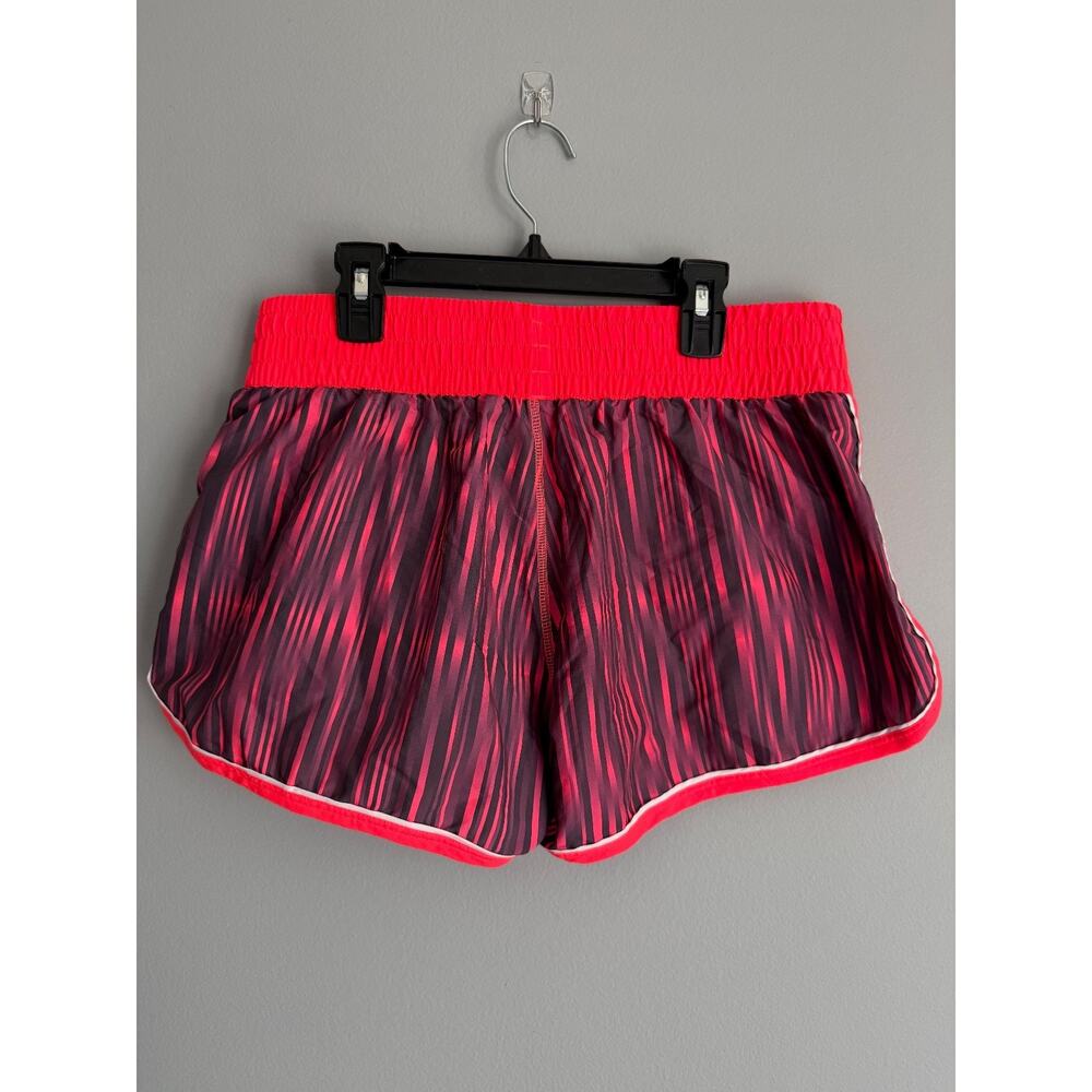 Under Armour HeatGear Athleisure Tenniscore Running Shorts Women M Striped - Picture 4 of 6